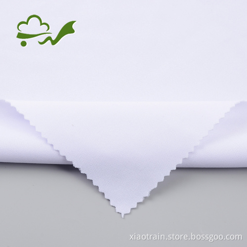 Bleach White 75D Polyester Scuba Fabric Stock Lot